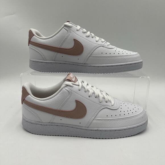 Womens Size 10 Nike Court Vision Lo NN Pink Oxford Casual Lifestyle DH3158 102 - Picture 1 of 5